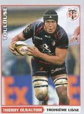 362 THIERRY DUSAUTOIR  # STADE TOULOUSAIN TOP 14 STICKER PANINI RUGBY 2015