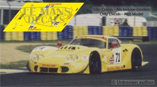 Autocollants marcos lm600 - marcos,