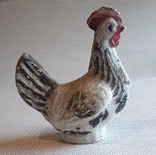 Figurine vintage poule coq