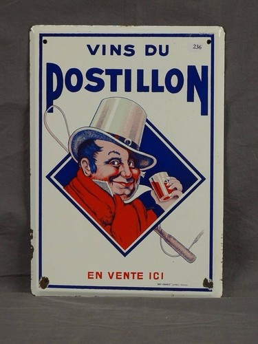 Affiche poster vin postillon - ,