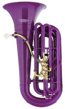 Tuba Sib en Plastique Violet