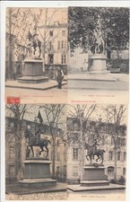 Lot de 4 cartes postales