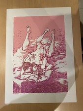 Affiche sérigraphie signé