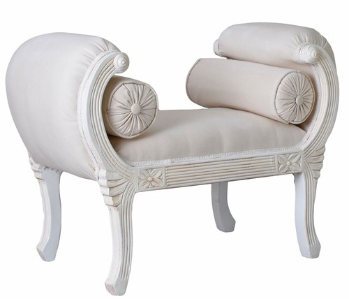 Canapé baroque style - , blanc