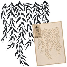 Pochoir Réutilisable en plastique // 45x65cm ou 65x95cm // SAULE PLEUREUR