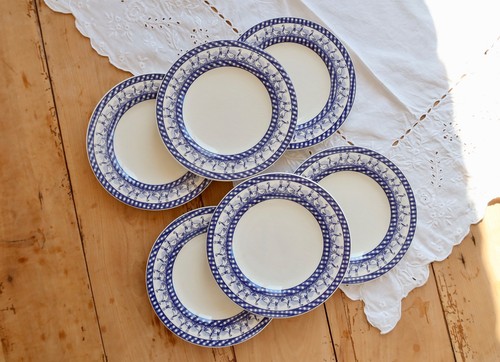 Assiettes dessert - 6,