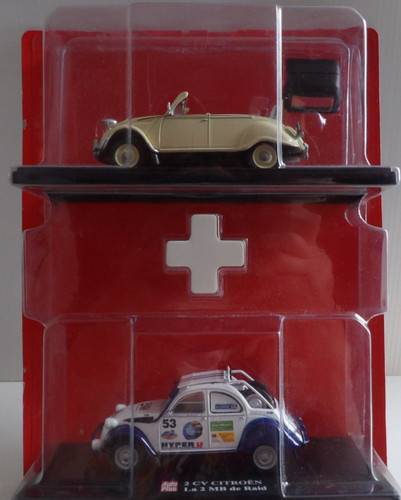 Citroen 2cv duo le - 1/43,