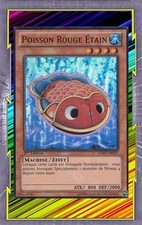 Poisson Rouge Etain HA07-FR037 Eau Machine Effet Niveau 4 YGO