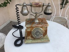 Téléphone vintage en onyx fabriqué en Italie