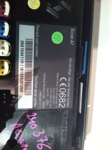 Ecran gps renault megane - gps,