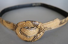 Ceinture LouAndrea - Python véritable 