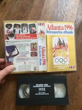 CASSETTE VIDEO VHS SPORT JEUX OLYMPIQUES atlanta 1996 retrospective officielle 0