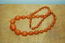 COLLIER ANCIEN BAKELITE VINTAGE NECKLACE 89 GR - 74 cm