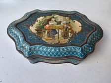 Ancienne boite publicitaire lithographiée - Biscuits Pernot Dijon