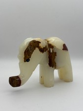 Sculpture éléphant en onyx