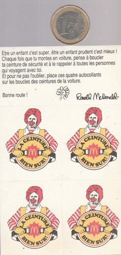 Autocollant restaurant mac - restaurant.,