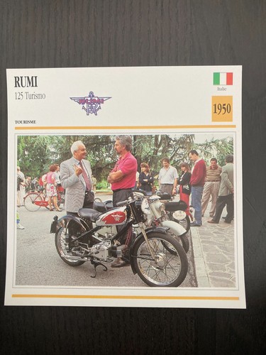 Carte fiche moto collection - moto,