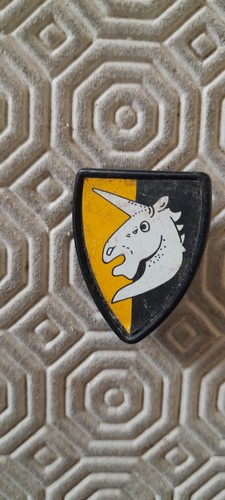 Bouclier vintage tete licorne - vintage,