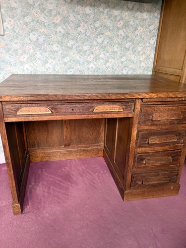 Bureau ancien bois à - bureau,