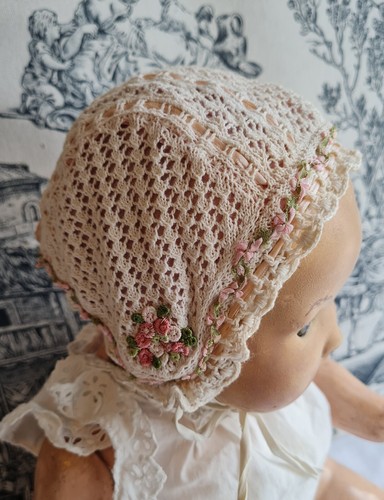 Ancien petit bonnet coiffe - ancien,