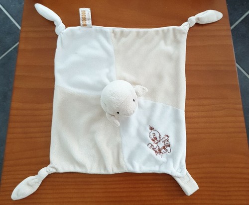 Doudou carré plat mouton - doudou,