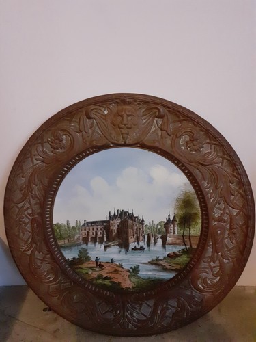 Assiette xixe cerclée - xixe,