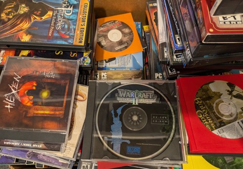 Vintage video games - pc,