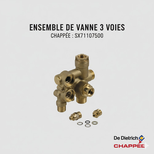 Ensemble vanne voies - de, 3
