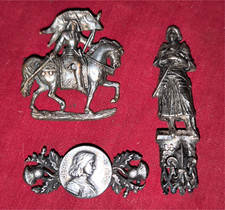Broches jeanne arc - 3,