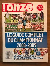 ONZE MONDIAL N°51 GUIDE DU CHAMPIONNAT 2008-2009 TOUTES LES EQUIPES EN COULEUR