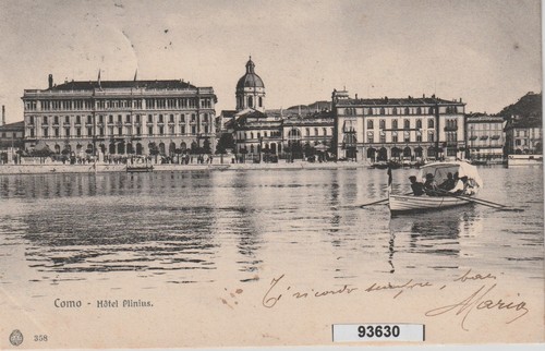 Carte postale lombardia como - carte,