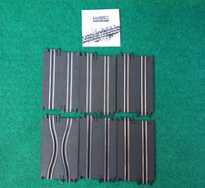 Lot de 6 lignes droites très bon état pour circuit WRC/Ninco /Team City