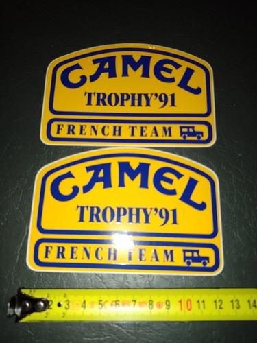 Lot autocollants camel - 2,