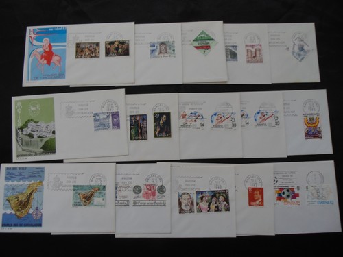 Espagne enveloppes 1er - espagne, 15