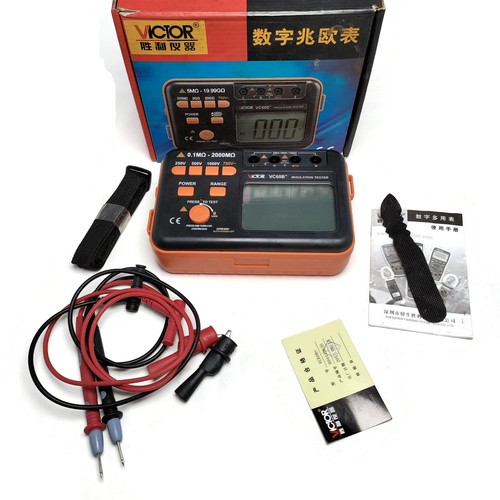 Victor vc60b insulation meter - victor,