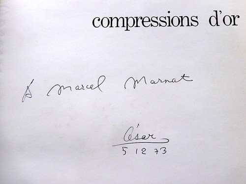 Envoi autographe cesar - envoi,