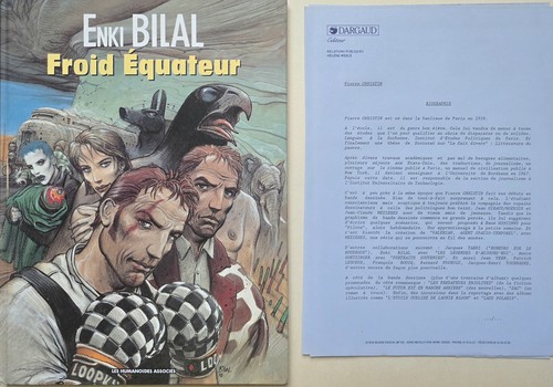 Enki bilal froid équateur o - froid,