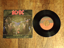 VINYLE 45 TOUR ACDC-BACK IN