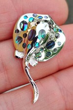 4,64g Pendentif Raie coquille