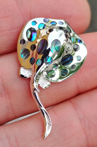 64g pendentif raie coquille - pendentif,