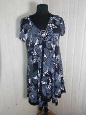 Robe polyester noir stretch