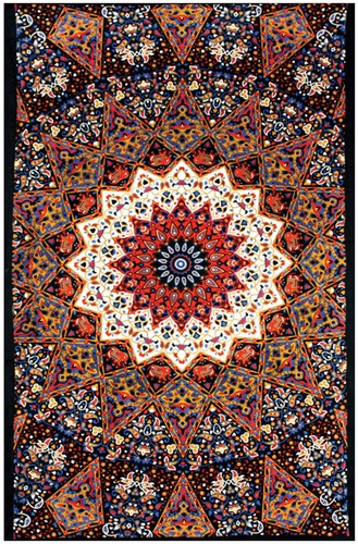 Earth star psychedelic - 3d,