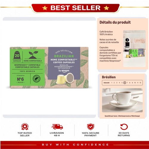 Capsules café compostables - capsules,