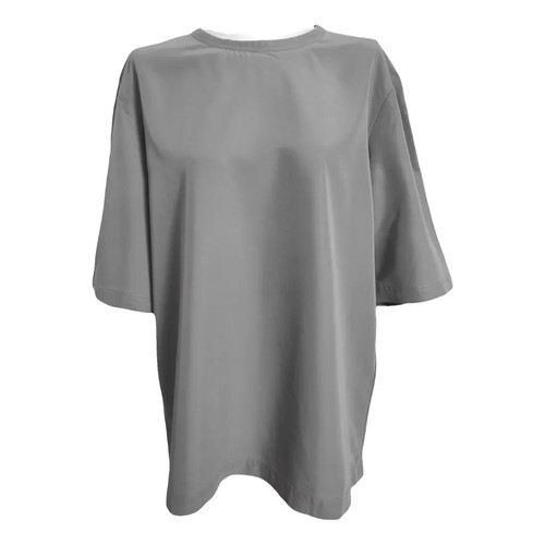 Chemisier haut gris