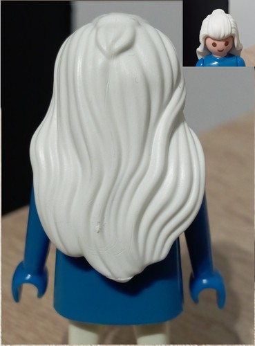 Playmobil perruque cheveux - playmobil,