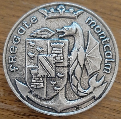 Coin jeton frégate montcalm - frégate,