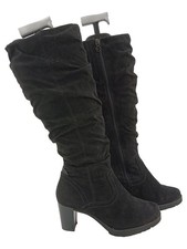 Tamaris Bottes Femme Noir Daim