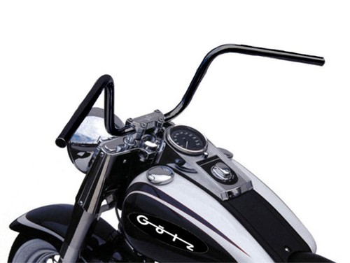 Guidon apehanger noir - guidon,