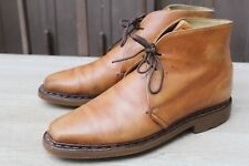 BOOTS HESCHUNG CUIR 7 / 40,5 EXCELLENT ETAT WOMEN'S SHOES