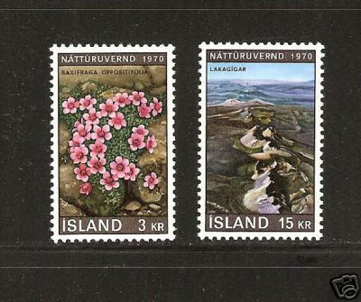 Iceland 425 426 mnh - iceland, #
